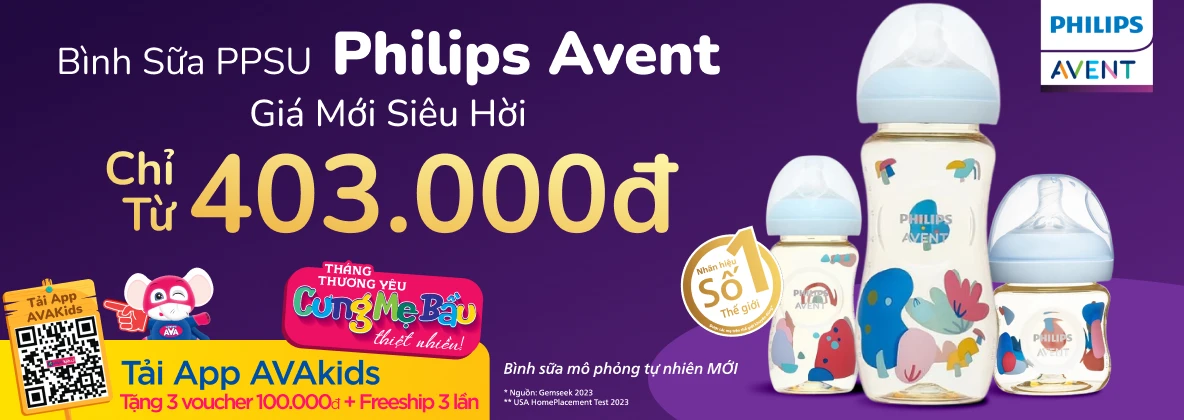 Bình sữa Philips Avent